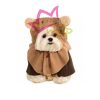 Disfraz oficial de Star Wars, el adorable Ewok. Compuesto de dos partes, cuerpo y cabeza.