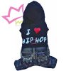 Camiseta y vaqueros Hip Hop, conjunto de cuerpo entero. Original conjunto compuesto por pantalones tejanos y camiseta con estampado Hiphop.